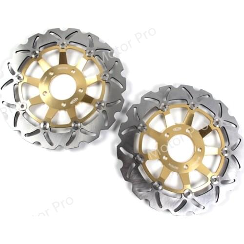 For Suzuki SV650S 1999 2000 2001 2002 Front Brake Disc Disk Rotor Motorcycle CNC Aluminum SV650 650S S650 RF600R GSX 750 GOLD