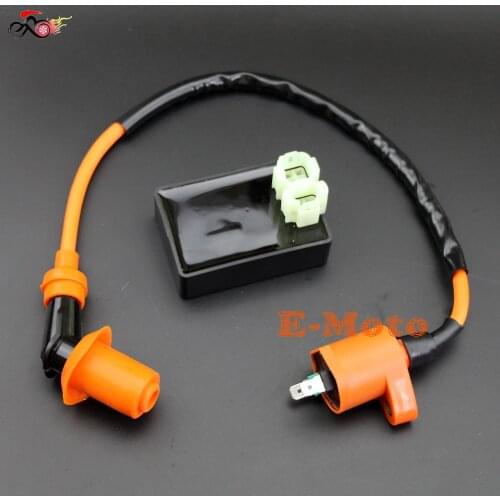 Performance Ignition Coil + DC CDI Kymco, SYM, Vento Scooter GY6 engine parts