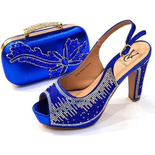 Summer new all-match stiletto high-heeled rhinestone silk sandals with banquet bag with fish mouth large size female sandals