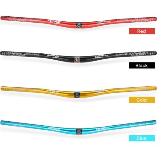 WAKE Ultralight Aluminum Alloy MTB Handlebar Mountain Bike Handle Bar Bicycle Cycling Flat Bar 780MM Anodized Handlebar