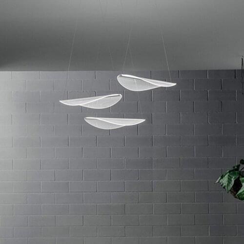 Nordic LED Acrylic Pendant Lights Lighting Modern Minimalist Art Deco Pendant Lamp for Hotel Living Room Bedroom Hanging Lamp