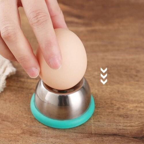 Boiled Egg Piercer Stainless Steel Egg Prickers Separator Endurance Bakery Egg Puncher Home Kitchen Egg Separator Piercing Tool