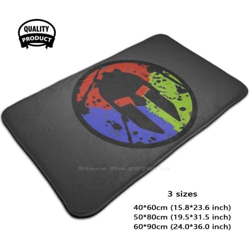 Logo Trifecta 3D Household Goods Mat Rug Carpet Foot Pad Aroo Sport Helmet Fire Ripped Flag Sprint Super Beast Y Win Earn