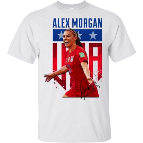 Alex Morgan T-Shirt Usa WomenS Soccer Tee Shirt Short Sleeve T-Shirt Unisex Tees
