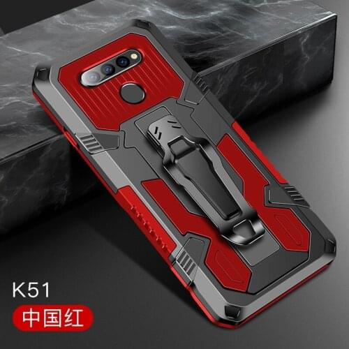Armor Case for LG K51 Case Q51 Cover Shockproof Belt Clip Holster Cover for LG Q51 LM-Q510N K51 Couque Funda Capa