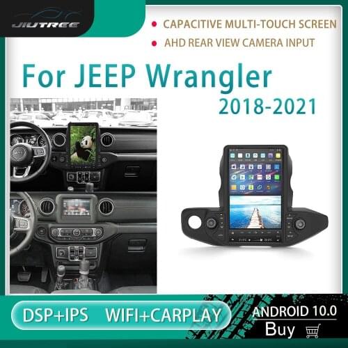 Android car radio 2din for JEEP Wrangler 2018 2019 2020 2021 multimedia car DVD player Stereo receiver GPS navigator Head Unit