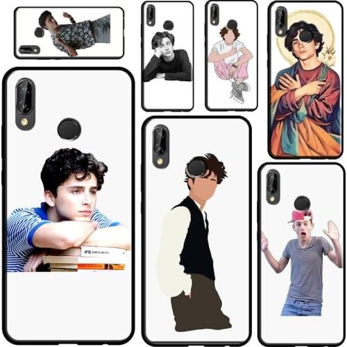 Timothee Chalamet For Huawei P40 Lite P20 P30 Pro Mate 20 P Smart Z 2019 Nova 5T Case For Honor 8A 8X 9X 10i