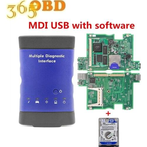 MDI WIFI Multiple Diagnostic Interface OBD2 Diagnostic-tool V2019.04 For G-M MDI WIFI OBDII Diagnostic Scanner +500G HDD