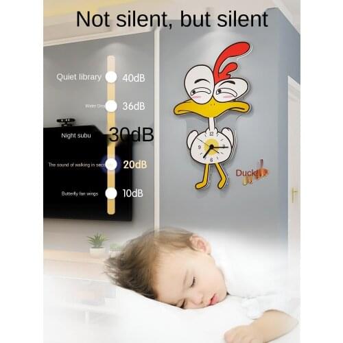 Creative Childrens Cartoon Reloj De Pared House Decoration Living Room Decoration Wall Clock Wall Digital Clock Modern Design