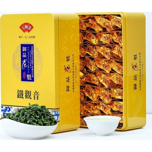 Chinese Anxi Tiekuanyin Tea Fresh Green Oolong Tea Weight loss Tea BeautyPrevent Atherosclerosis Cancer Prevention Food 250g