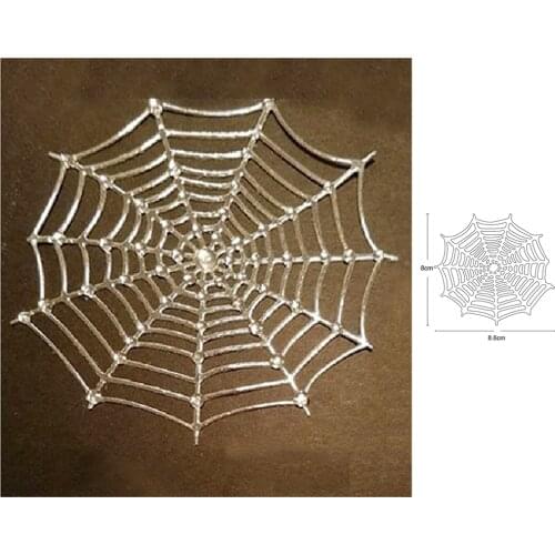 Metal Cutting Dies Stencils Spider web carft Scrapbooking Photo Album Decoration Embossing Paper Card making die cut