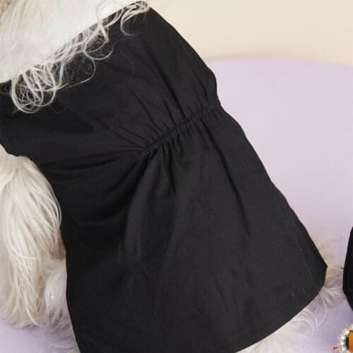 Fashion Dog Princess Dress for Small Medium Dogs Print Luxury Designer Puppy French Bulldog Clothes Hot Sale Dropshipping A09
