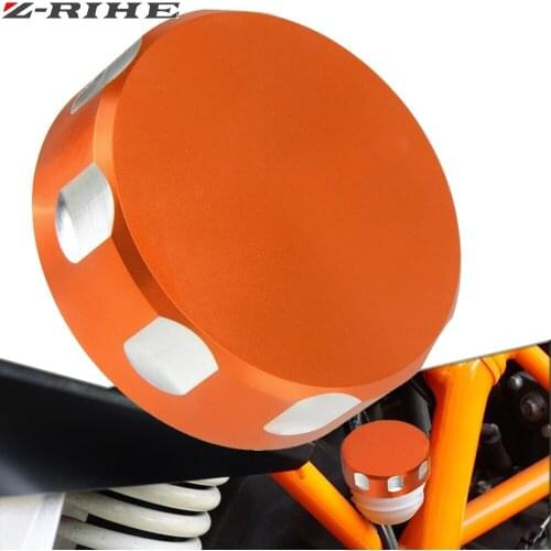Orange for 390 RC390 RC 390 Motorcycle Aluminum CNC Radiator Water Pipe Cap For 125 200 390 WITH LOGO