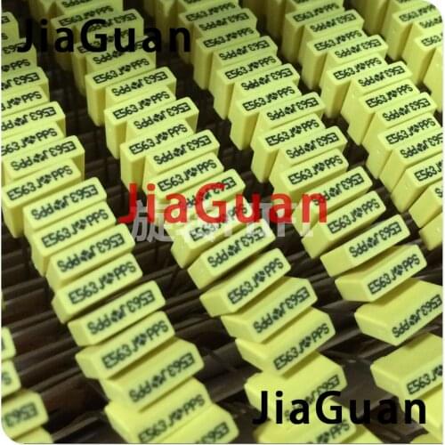 50pcs France THOMSON 0.056UF 100V 56NF P5MM yellow 563J TPC film capacitor 100V0.056UF 563/100v 56nf100v 563