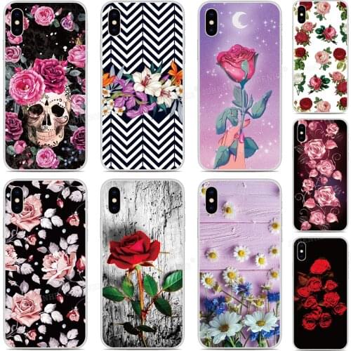 Custom Photo Silicone Cover Beautiful Floral For Vodafone Smart N11 V11 N10 V10 X9 E9 C9 N9 Lite V8 N8 E8 Prime 6 7 Phone Case