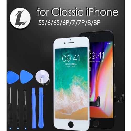 IPhone 7 Screen Replacemeent 8 6 Plus 6s Complete Assembly Touch Screen LCD Display Touch Screen Digitizer Assembly
