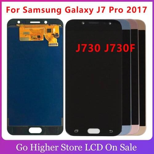 TFT For Samsung Galaxy J7 Pro 2017 LCD J730 J730F Display and Touch Screen Digitizer Assembly