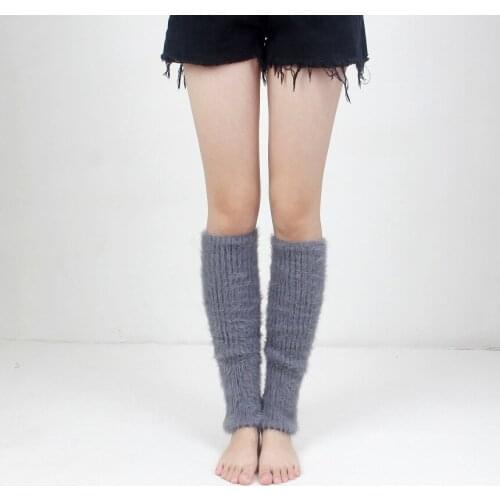 Winter Fluffy Calf Sleeves Or Arm Sleeves Warm Item Brief Statement Fashion Accessory Women Girls Gift Ballet Dance Or Boots