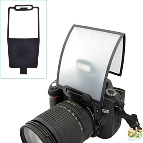 1Pc Worldwide Camera Flash for Canon Nikon Yongnuo Speedlite Diffuser Softbox Black Clear Reflector High Quality