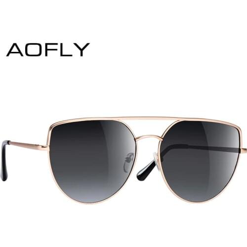 AOFLY Women's Sunglasses Mirrored