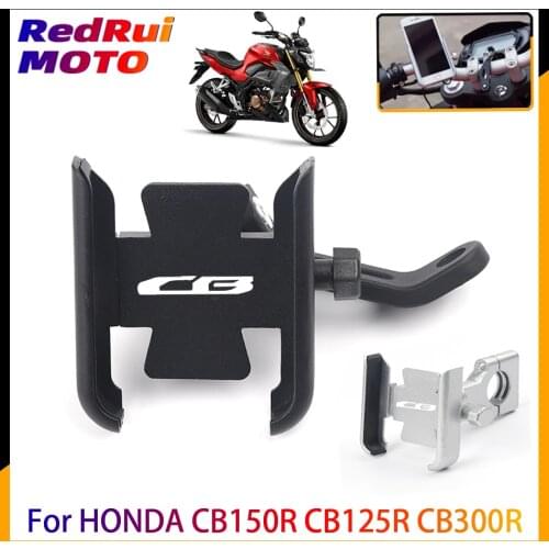 For HONDA CB150R CB125R CB300R CB650R CB250R CB1000R CB190 CB400 Motorcycle handlebar Mobile Phone Holder GPS stand bracket