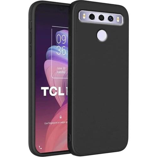 For TCL 10 SE 6.52" Case For TCL 10 SE 360 Protection Soft Silicone Matte Cover For TCL 10 SE 6.52"
