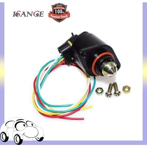ISANCE Idle Air Control Valve IAC / Wire Connector Plug For GMC Buick Chevrolet Pontiac OE# 17112478 17112479 17112649 17113099