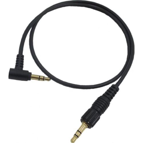 Microphone Cable Stable Transmission Stereo Sound Anti-winding 3.5mm Wireless Elastic Microphone Connection Cable for Sony D11 D