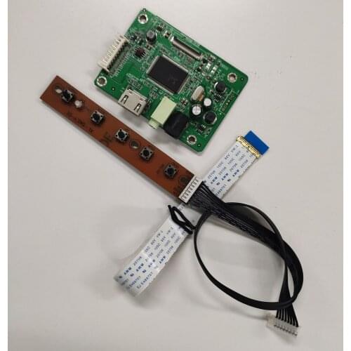 Kit For B156XTN02.5/B156XTN02.6 EDP LED Panel LCD 1366x768 Cable Controller Board mini Monitor HDMI Screen Display Driver 15.6"