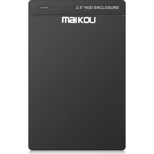 Maikou USB3.0 2.5-inch SATA HDD Enclosure - BLACK