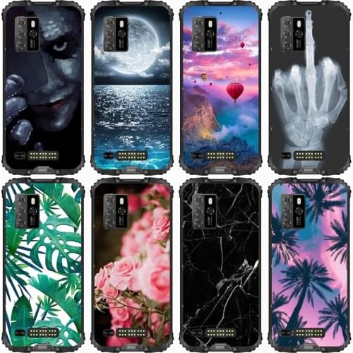 For OUKITEL WP10 5G Case Rose Wolf Cute Patterned Cover Soft Silicon Phone Case for Oukitel wp10 5G Top Quality