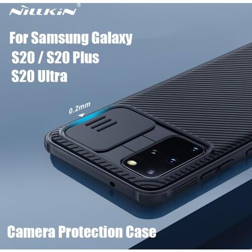 Nillkin For Samsung Galaxy S20 Ultra 5G CamShield Pro Slide Camera Cover For Samsung Galaxy S20 / S20 Plus Lens Protection Case