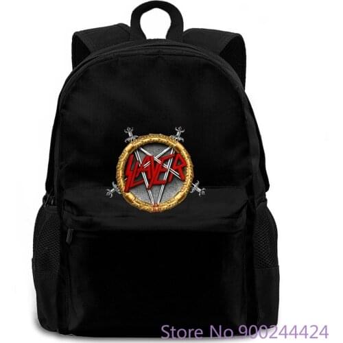 Slayer Pentagram Baby Official Boys Girls Metal Kids New Mens New Printing women men backpack laptop travel school adult