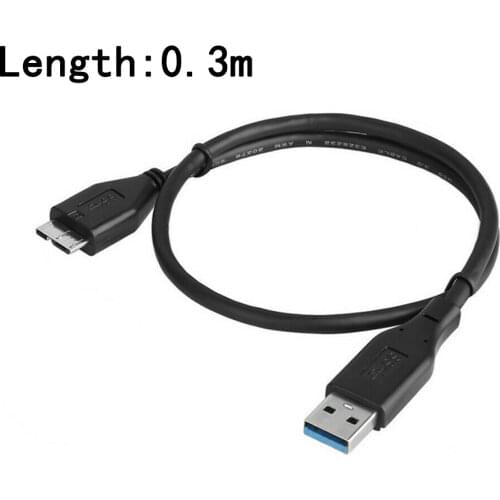 USB 3.0 Cable For SEAGATE BACKUP PLUS SLIM Portable External Hard Drive Micro USB high quality wholesale