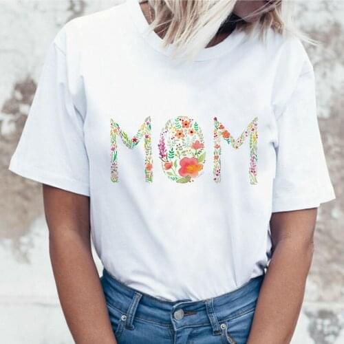 Womens t-shirt Fashion letter printing T-shirt casual summer white simple ladies tee shirt short-sleeved t shirt