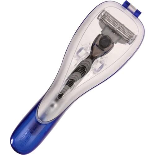 1 PC Portable Travel Razor Blades Holder Box Shaver Case Men Women Hair Shaving Machine Storage Accessories Bathroom Organizer