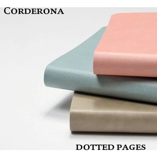 A5 Bullet Dotted Journal Soft Cover Notebook Simple Travel Planner Diary Sketchbook Stationary