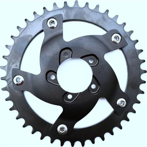 42T Chain Wheel For Bafang 48V 1000W BBSHD Or BBS03 Brushless Geared Mid-Drive Electric Bike Conversion Kits