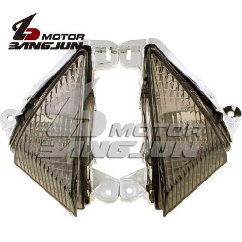 For KAWASAKI ZX-6R 2005-12 ZX-10R 06-07 ZX-14R 06-14 Front Turn Signal Lights Direction Lamp Shell Indicator Steering Lamp cover