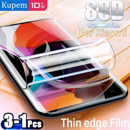 Hydrogel Film For Xiaomi Mi 11 Lite Ultra Mix 4 Screen Protector Poco F3 X3 M3 Note 10 T Pro I SE MI11 Mix4 Not Glass Protection