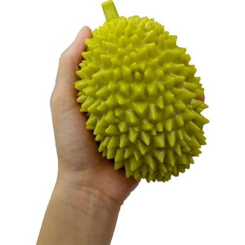 Durian Stress Relief Toys Childrens Simulation Fruit Squeeze Unbreakable Decompression Ball Toy Squishy Durian Fidget Toys