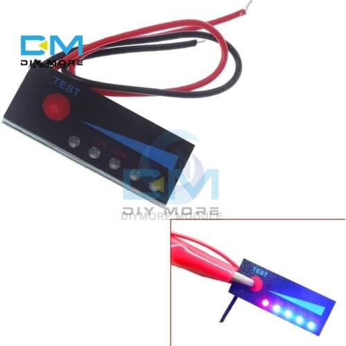 BMS 1S 2S 3S 4S 5S 6S 7S LiFePO4 Lithium Battery Capacity Indicator LED Light Battery Power Display Board Tester 4.2V -29.4V