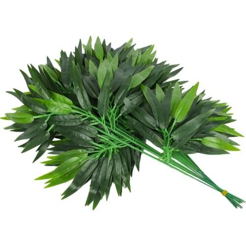 20Pcs Artificial Flowers Greenery Fake Hanging Vine Plants Leaf Garland Hanging for Wedding Party Garden