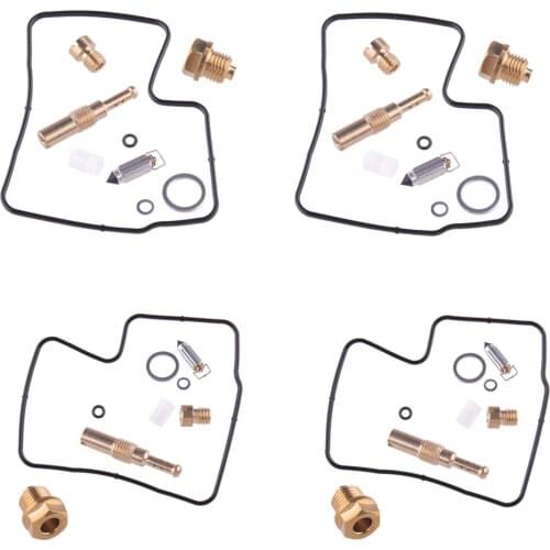 Beler 4Sets Carburetor Carb Repair Kit Fit For Honda CBR1000F Hurricane 1987 1988 1989 1990 1991
