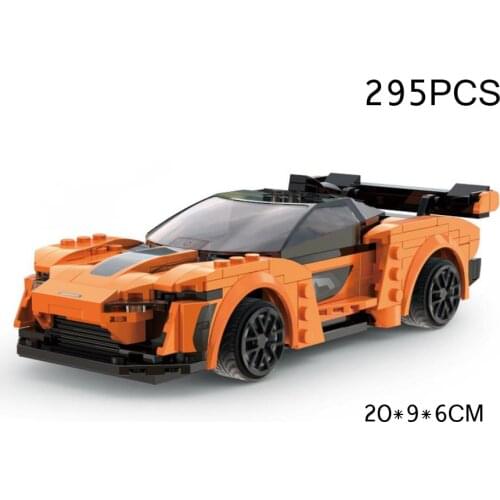 Beginner technical super sport car steam building block Mclaren p1 app rc brick 2.4Ghz radio remote control vehicle toys for boy