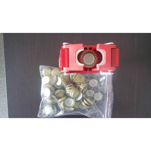 Bottle Capper BEER BOTTLE CAP CAPPER AND 100 PCS BEER BOTTLE CAPS