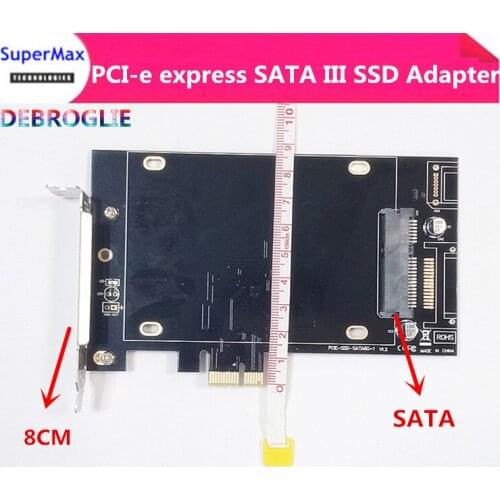 Mac special PCI-E X1 to SATA3.0 extension card SSD barrier hard disk accelerated transfer extension card