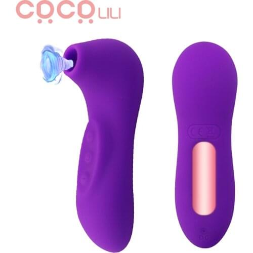 Mini Clit Sucker Vibrator Oral Licking Pussy Tongue Vibrating Nipple Sucking Blowjob Clitoris Stimulate Erotic Sex Toy for Women