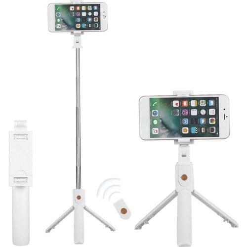 Mini Tripod Remote Control Selfie Stick Monopod Foldable Wireless Shutter Extendable Monopod For IPhone Android Phone