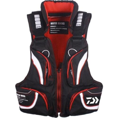 Outdoor Sport Multifunctional Camouflage Fishing Vest Mens Multiple Pockets Floatation Drifting Life Waterproof Jacket Vest